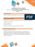 Presentación Del Curso Comercio Internacional Formato PDF