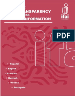 IFAI Mexico Trans Par en CIA y Acceso A La Ion