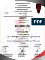 Aulia Rahma Dewi (Tiktok Terfavorit) PDF
