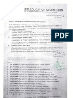Two Years Degree of Program After Intermediate (HEC Notification - 22 April 2019 PDF