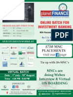 Online Batch For Investment Banking: Visit Our Page