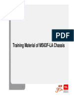 Training Material of MS63F-LA Chassis PDF