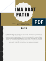 Nama Obat Paten (RENATA)