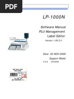 CAS - LP1000 Software Manual