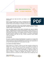 Manual Taller de Abundancia - Año Nuevo - Vida Nueva PDF