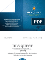 Quest Vol Vi Issue I