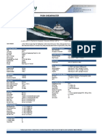 Posh Shearwater: 3,200 DWT/ Platform Supply Vessel (PSV) / DP 2 Call Sign: 3EJM7