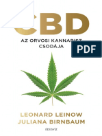 Leonard Leinow, Juliana Birnbaum - CBD AZ ORVOSI KANNABISZ CSODÁJA