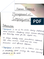 HRM REPORT ON COGNIZANT