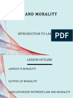 Law and Morality