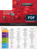 Festival Schedule: S M A L
