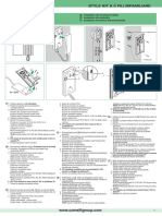 Comelit MT-8272 Manual