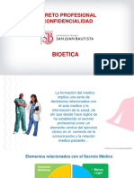 SECRETO PROFESIONAL y CONFIDENCIALIDAD PDF