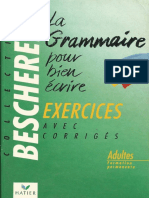 Bescherelle. La Grammaire Pour Bien Écrire. Exercices Avec Les Corrigés (PDFDrive) PDF