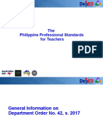 The Philippine Professional Standards For Teachers