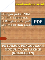 PETUNJUK PENGGUNAAN MODUL TUGAS AKHIR Fix PDF