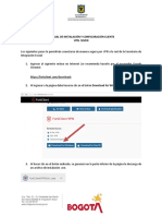 Manual de Instalación y Configuración Cliente VPN - SEVEN - V1