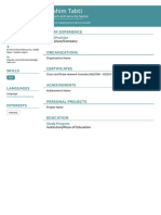 Brahim's Resume PDF