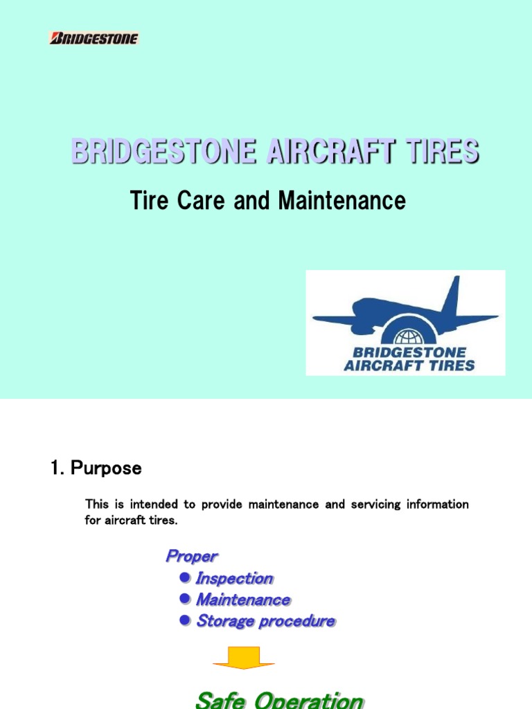 Bridgestone Aircraft Tires | PDF | Tire | Mechanical Engineering