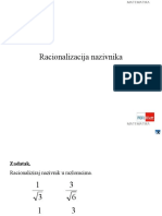 8.r 31.c Prilog - Racionalizacija Nazivnika 0.ppsx