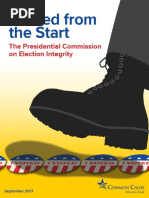 Flawed From The Start: The Presidential Commission On Election Integrity