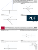 2 Examen Selectividad Dibujo Técnico II de Castilla-La Mancha Ordinaria de 2018 Pau