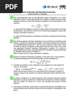 Physics of Nuclei and Particles Exercises