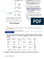 Past Simple and Past Continuous