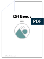 Physics Energy Booklet