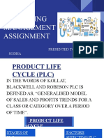 Marketing Management Assignment: Presented To - Damyanti Sodha