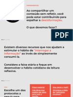 FERRAMENTAS - Avaliando A Informação