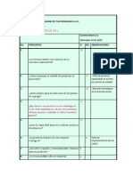 Cuestionario de Control Interno