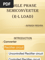 1 Phase Semi Converter