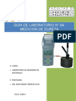 Medicion de Dureza