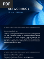 Networking 2: It 219: Lesson V