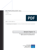 Biopsychology, 6/E: ISBN: 0-205-42651-4