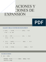 Aplicaciones y Reacciones de Expansión