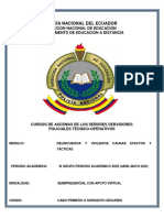 3-3 Módulo Delincuencia y Violencia, Causas Efectos y Tácticas PDF