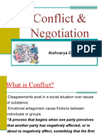 Conflict & Negotiation: Aishvarya Chaudhary