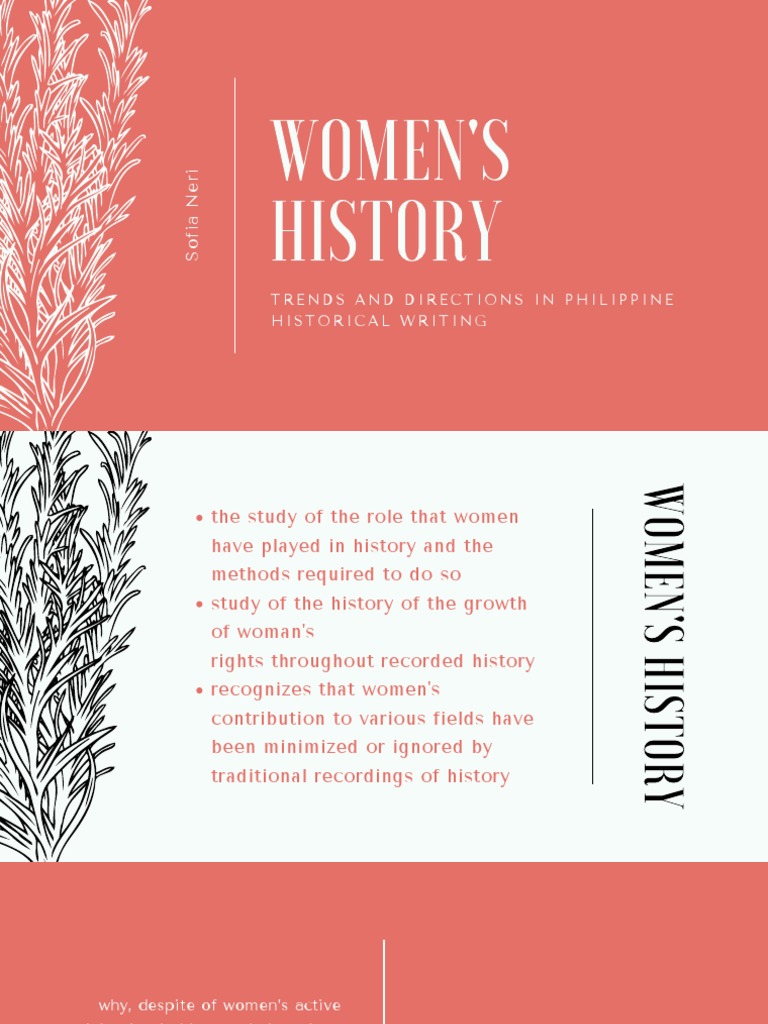 Women's History in Philippine Context | PDF | Female Mammals | Philippines