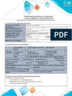 Guía - Fase 2 - Mi Condición Física Actual