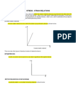 Stress-Strain Relations