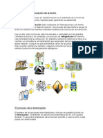 El Proceso de Elaboración de La Leche