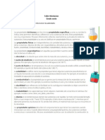 Taller Nivelacion Quimica Sexto