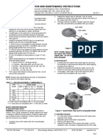 Installation and Maintenance Instructions Reverse Acting Rupture Disc Assemblies