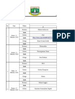 Jadwal PTS Daring