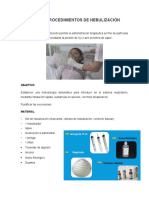 Guía de Procedimientos de Nebulización