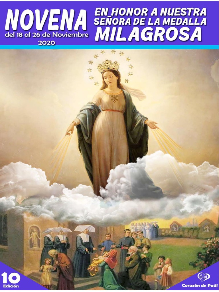 Nuestra Señora de la Medalla Milagrosa - Reseña histórica y Novena en su  honor by P. Mario Mesa, OFM, Cap.