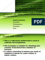 Nutrition Temperature Aeration PH: Provide