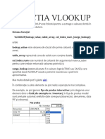 FUNCTIA VLOOKUP